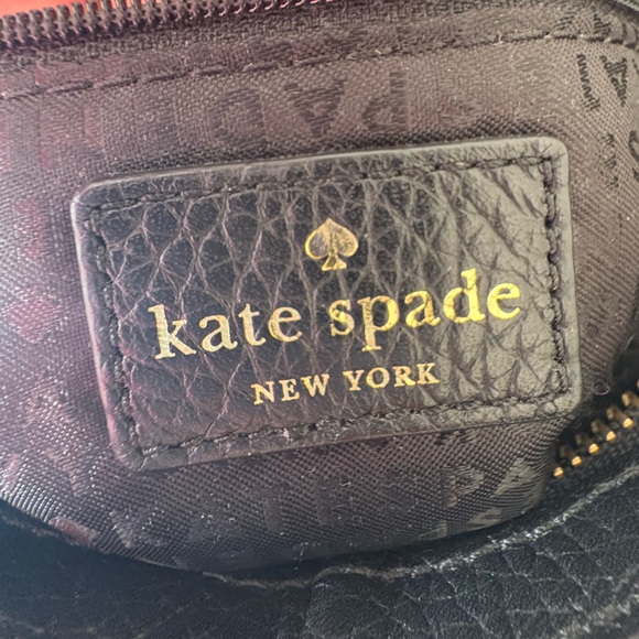 Kate Spade Black Leather Crossbody Bag - Picture 4 of 5